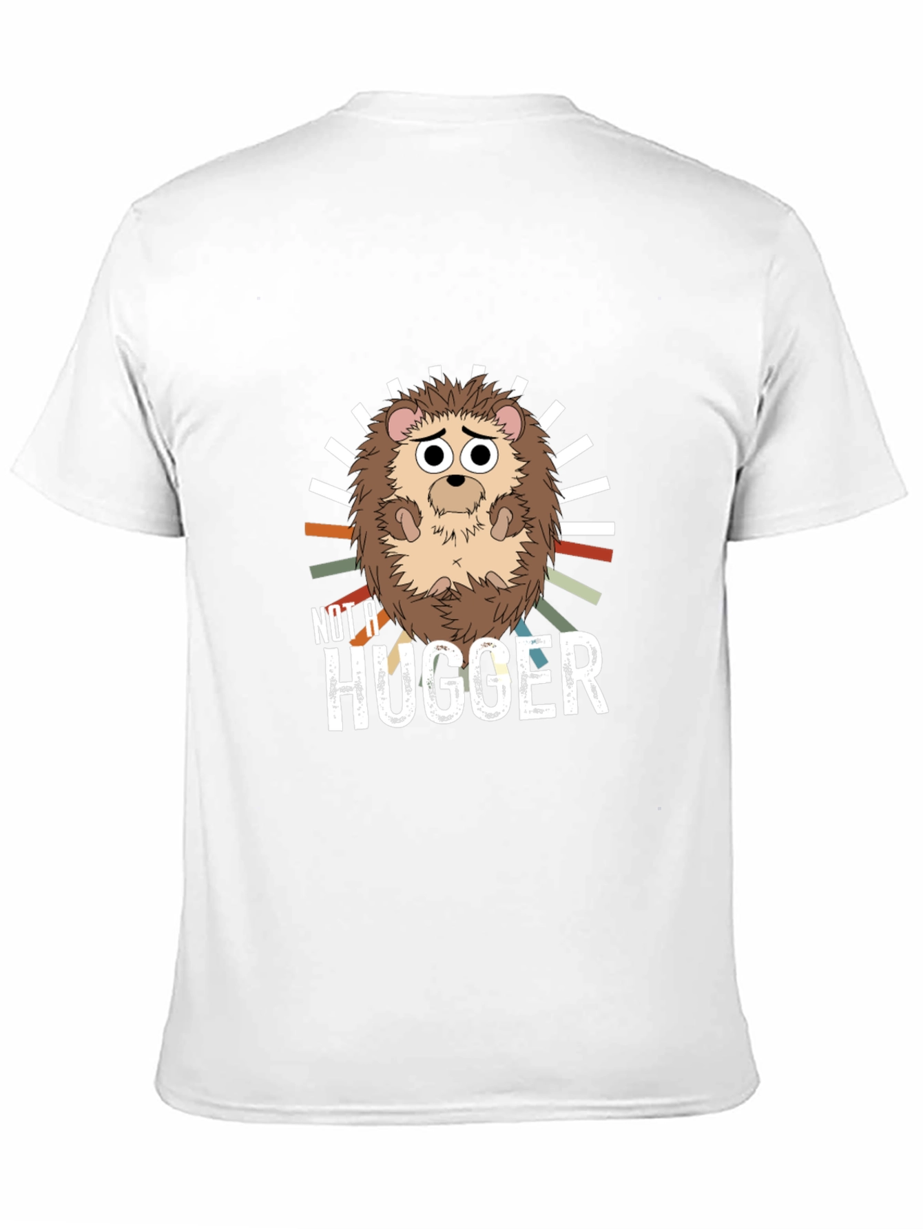 Not a Hugger Hedgehog Graphic Tee