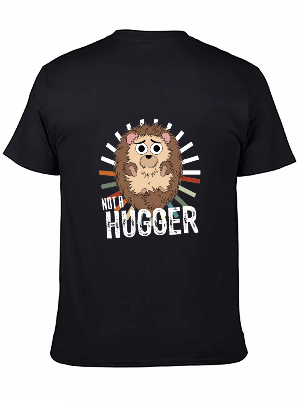 Not a Hugger Hedgehog Graphic Tee