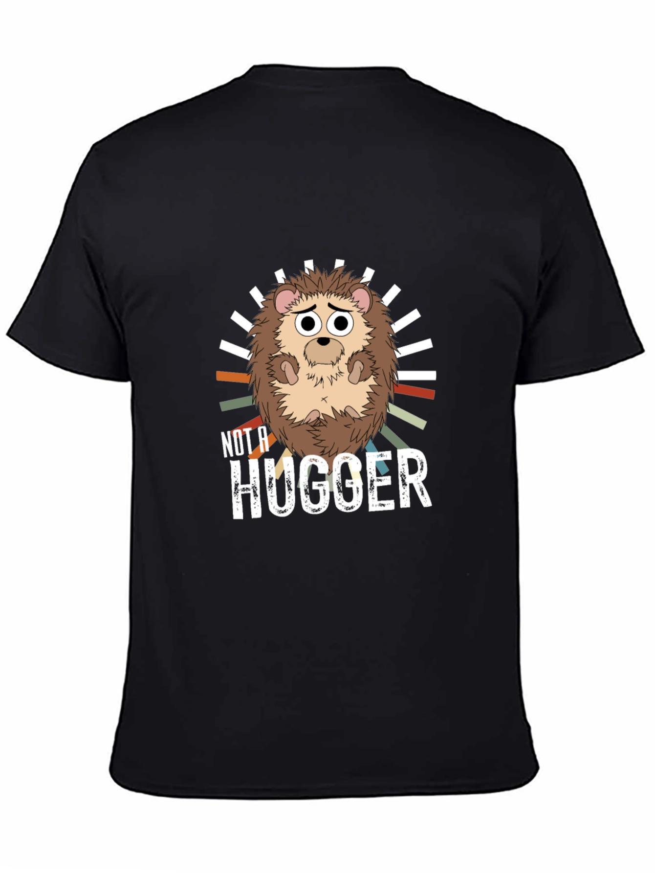 Not a Hugger Hedgehog Graphic Tee