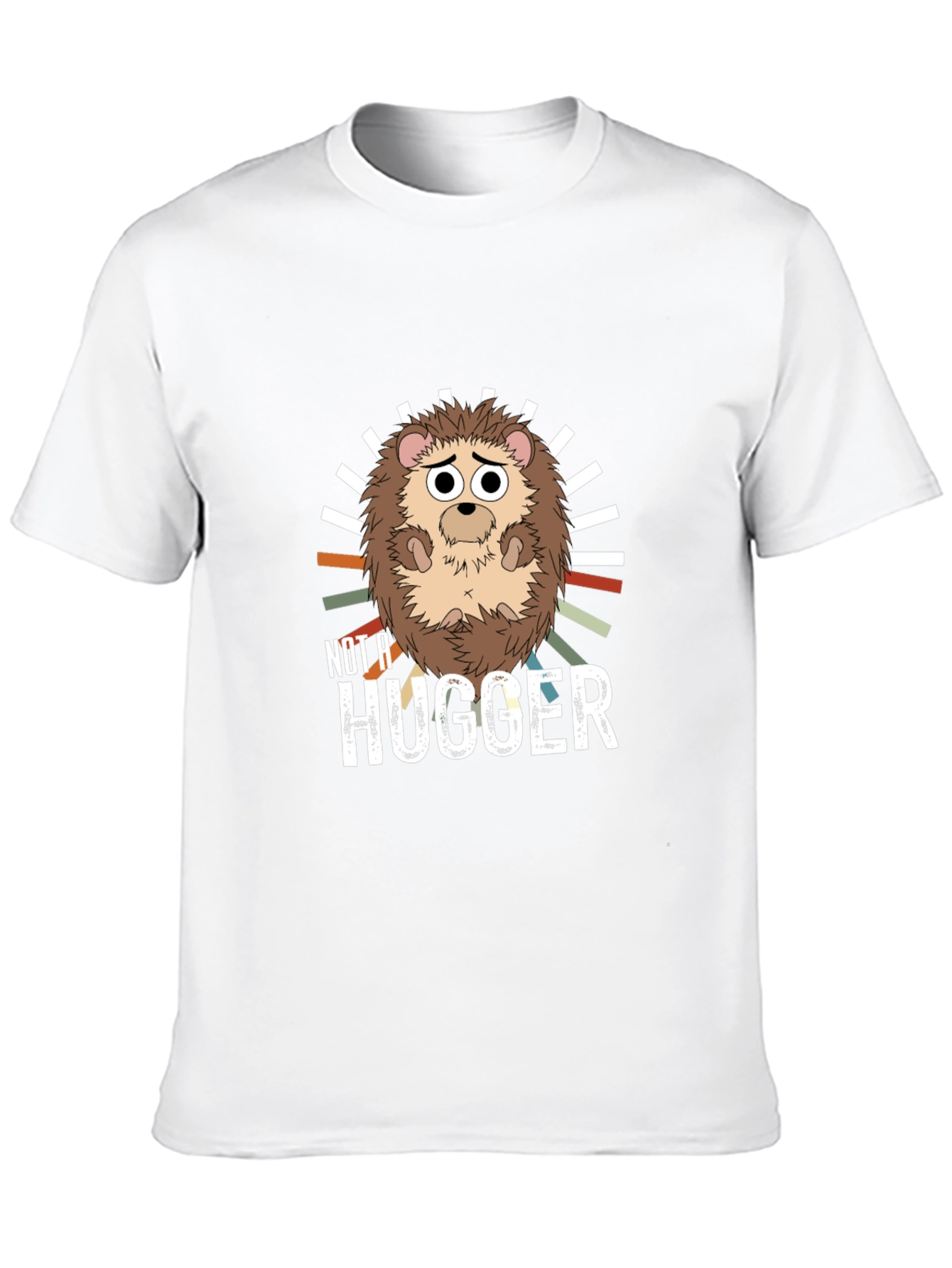 Not a Hugger Hedgehog Graphic Tee