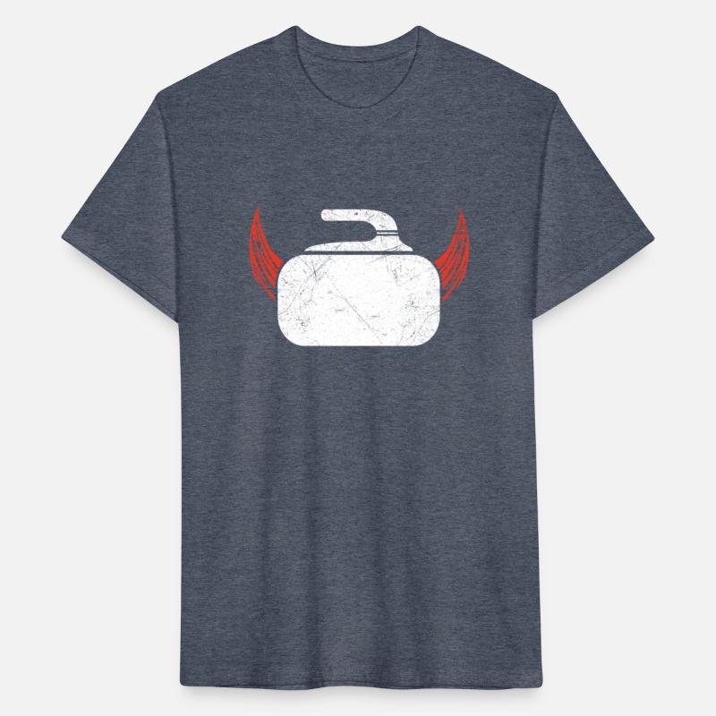 Curling Devil Ice Sports Sweeper Ice Rink Gift