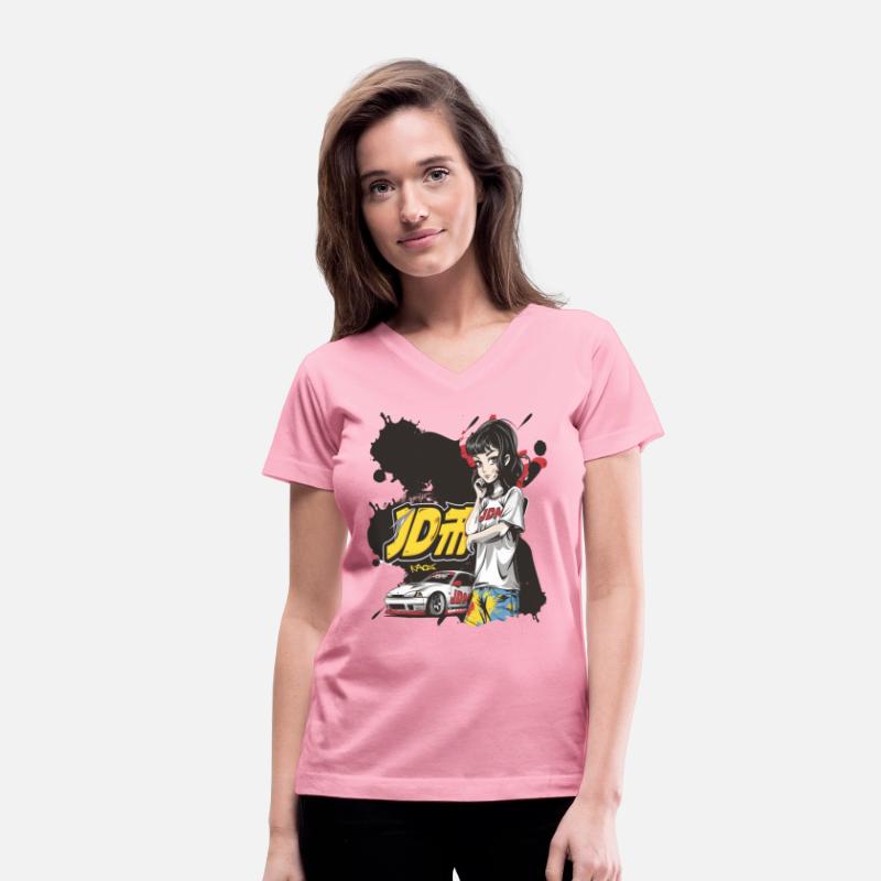 Cute Anime Girl JDM Car Street Racer