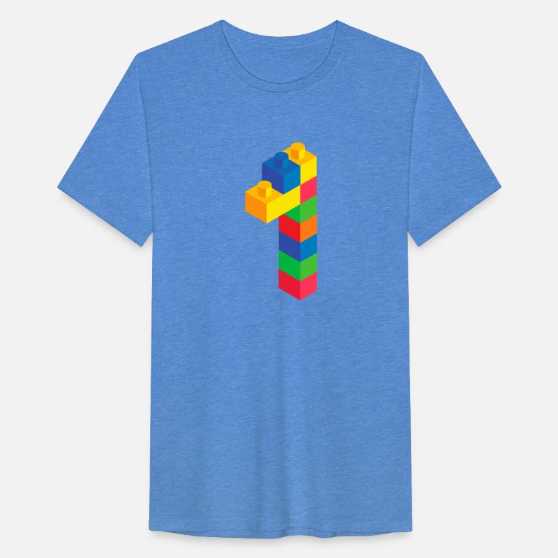 Cute Block Building 1st Birthday Gift 1 Year Old