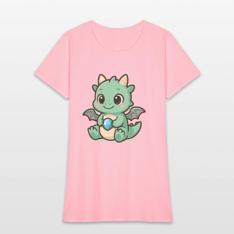 Cute Chibi Baby Dragon – Kawaii Fantasy Design for