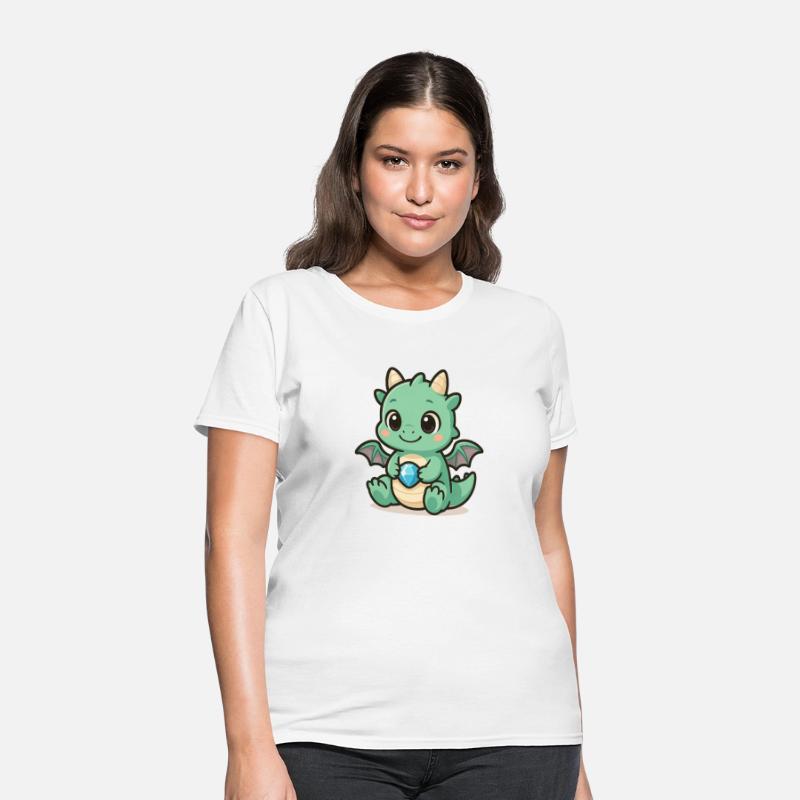Cute Chibi Baby Dragon – Kawaii Fantasy Design for
