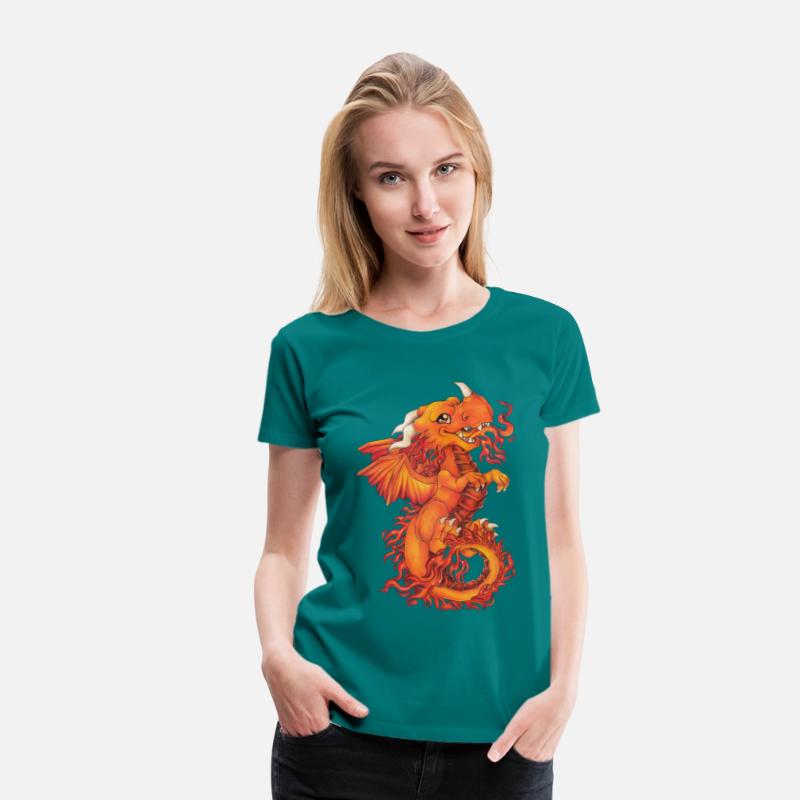 Cute dragon fantasy mythology fire phoenix