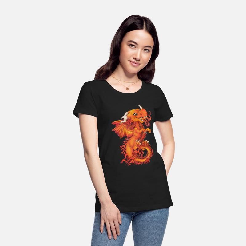 Cute dragon fantasy mythology fire phoenix