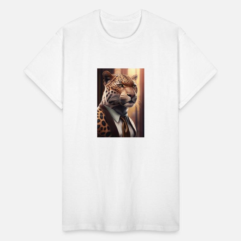 Cute Jaguar in a Suit - Funny Animal Wildlife