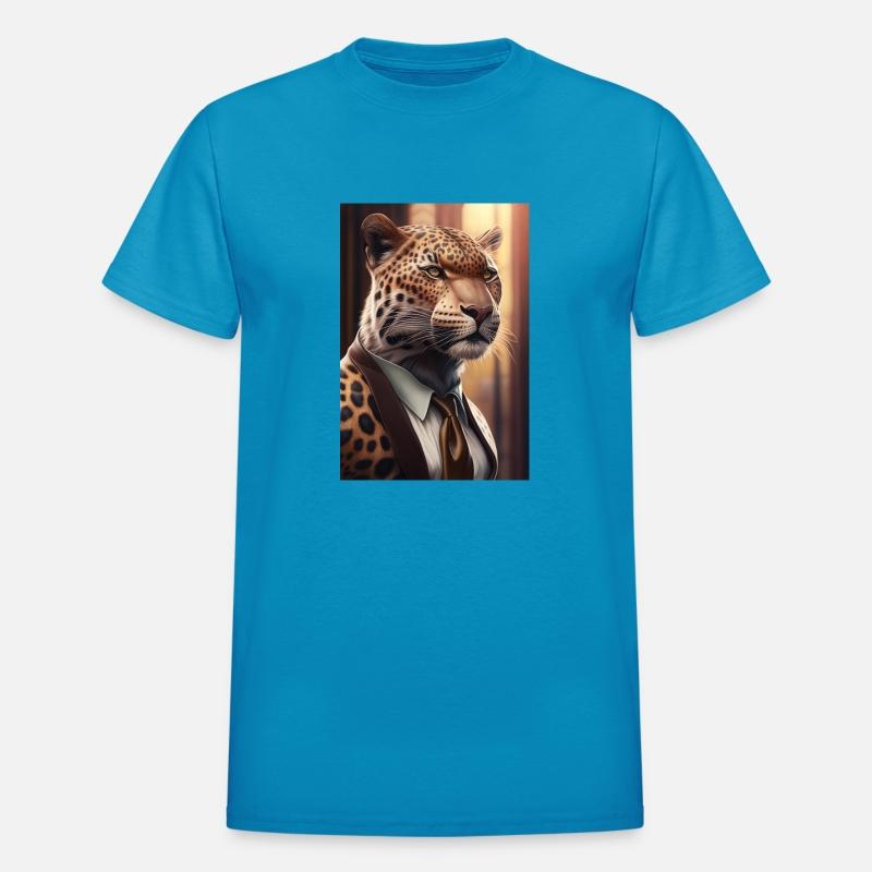 Cute Jaguar in a Suit - Funny Animal Wildlife