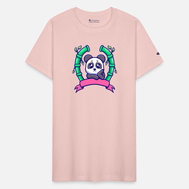 Cute panda cartoon illustration gifts
