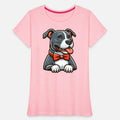 Cute Pitbull Wearing a BowTie