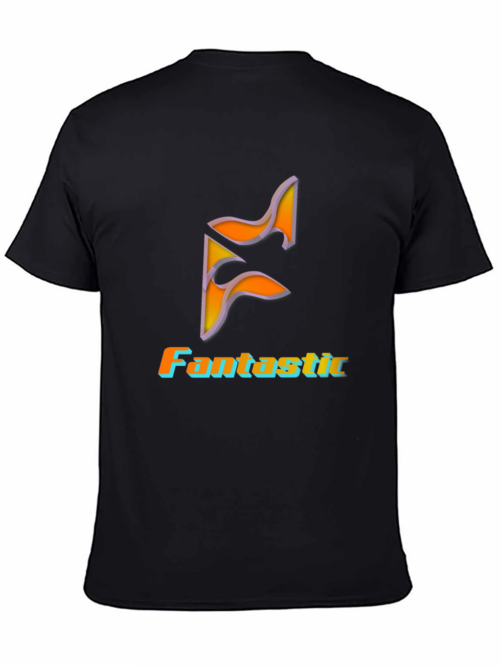 Fantastic Graphic Tee - Soft Black Cotton T-Shirt