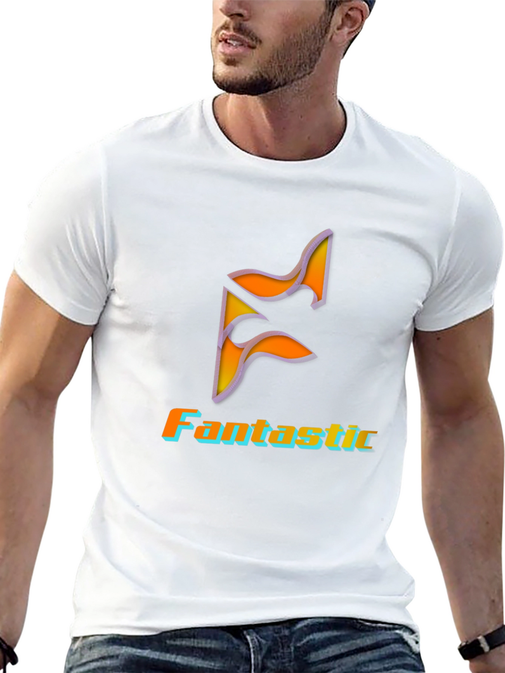 Fantastic Graphic Tee - Soft Black Cotton T-Shirt