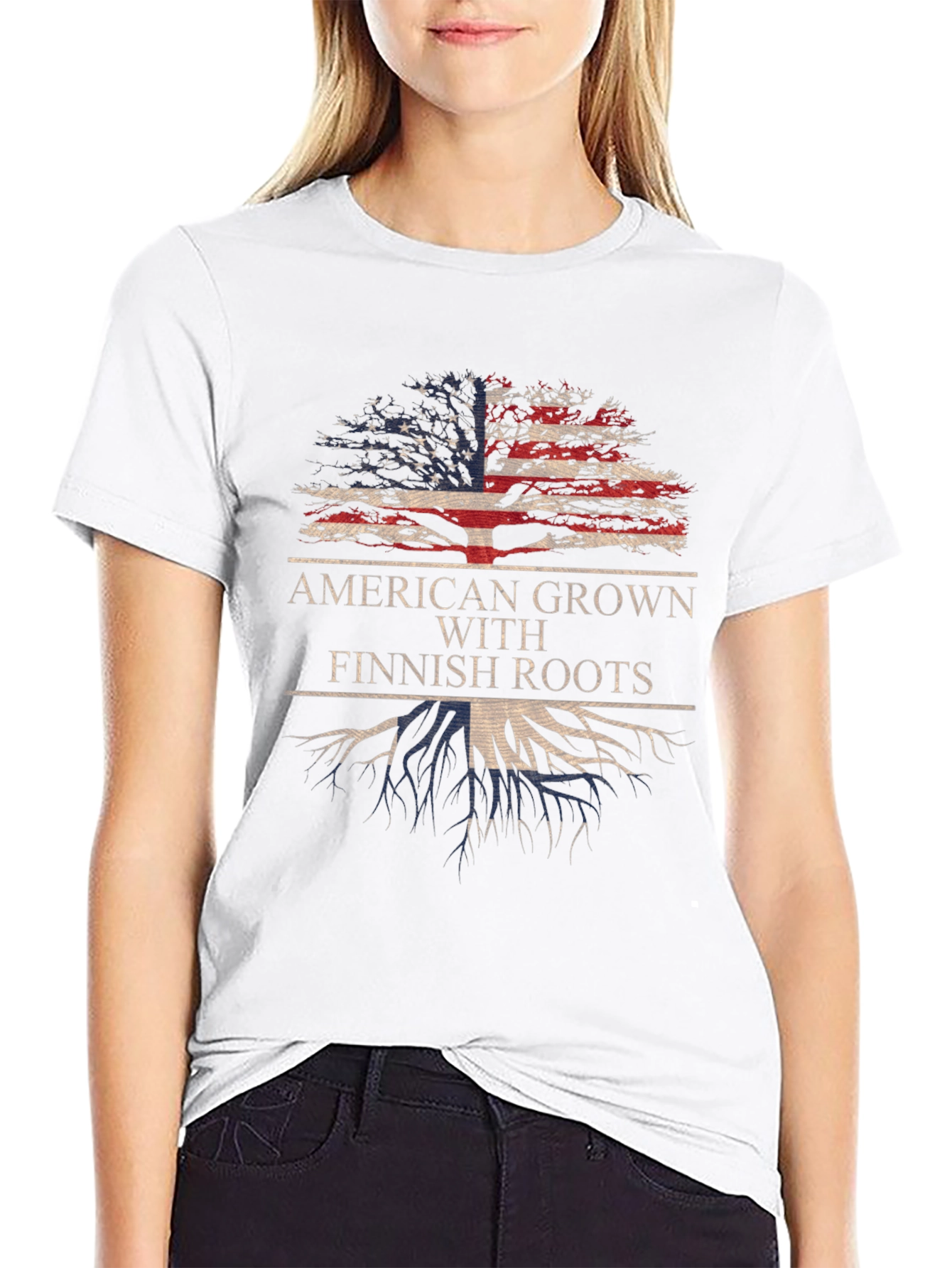 American Grown with Finnish Roots T-Shirt