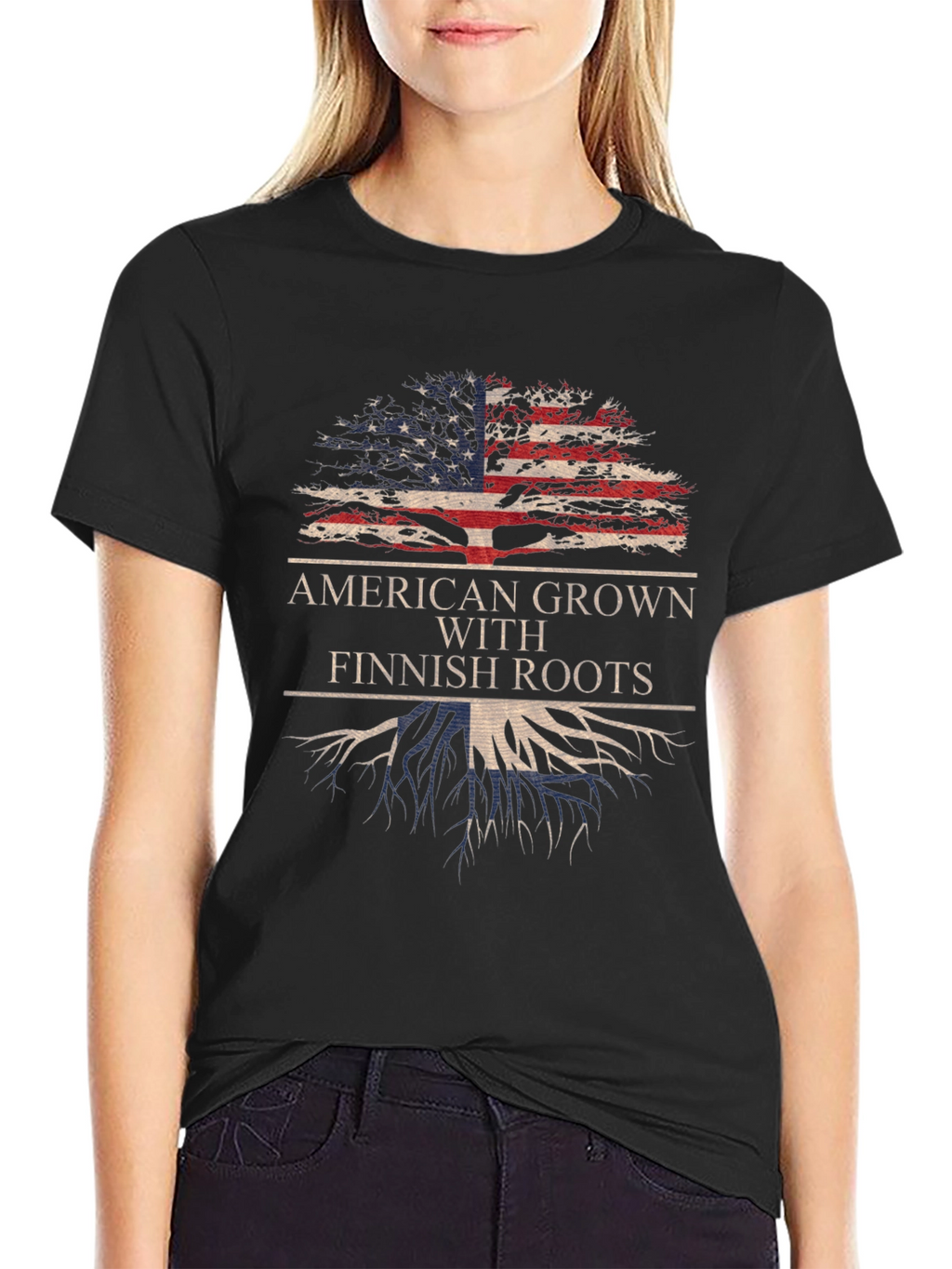 American Grown with Finnish Roots T-Shirt