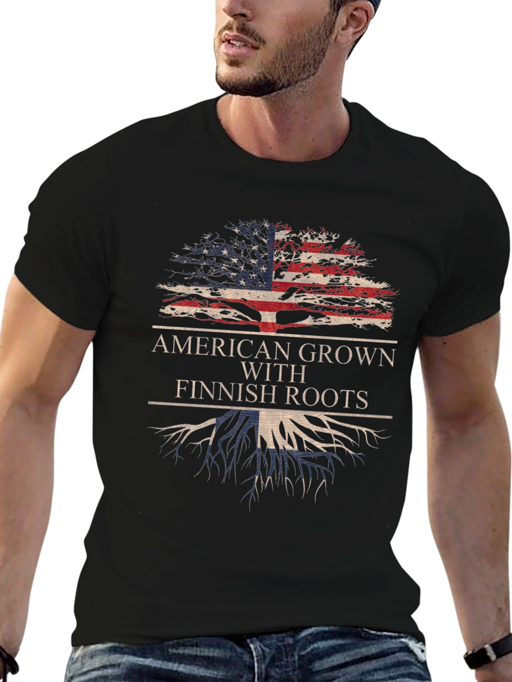 American Grown with Finnish Roots T-Shirt