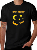 Bat Night Halloween T-Shirt