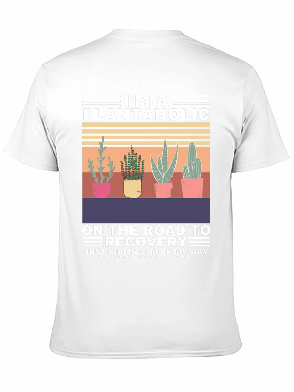 Plantaholic Graphic Tee - On the Road to Recovery