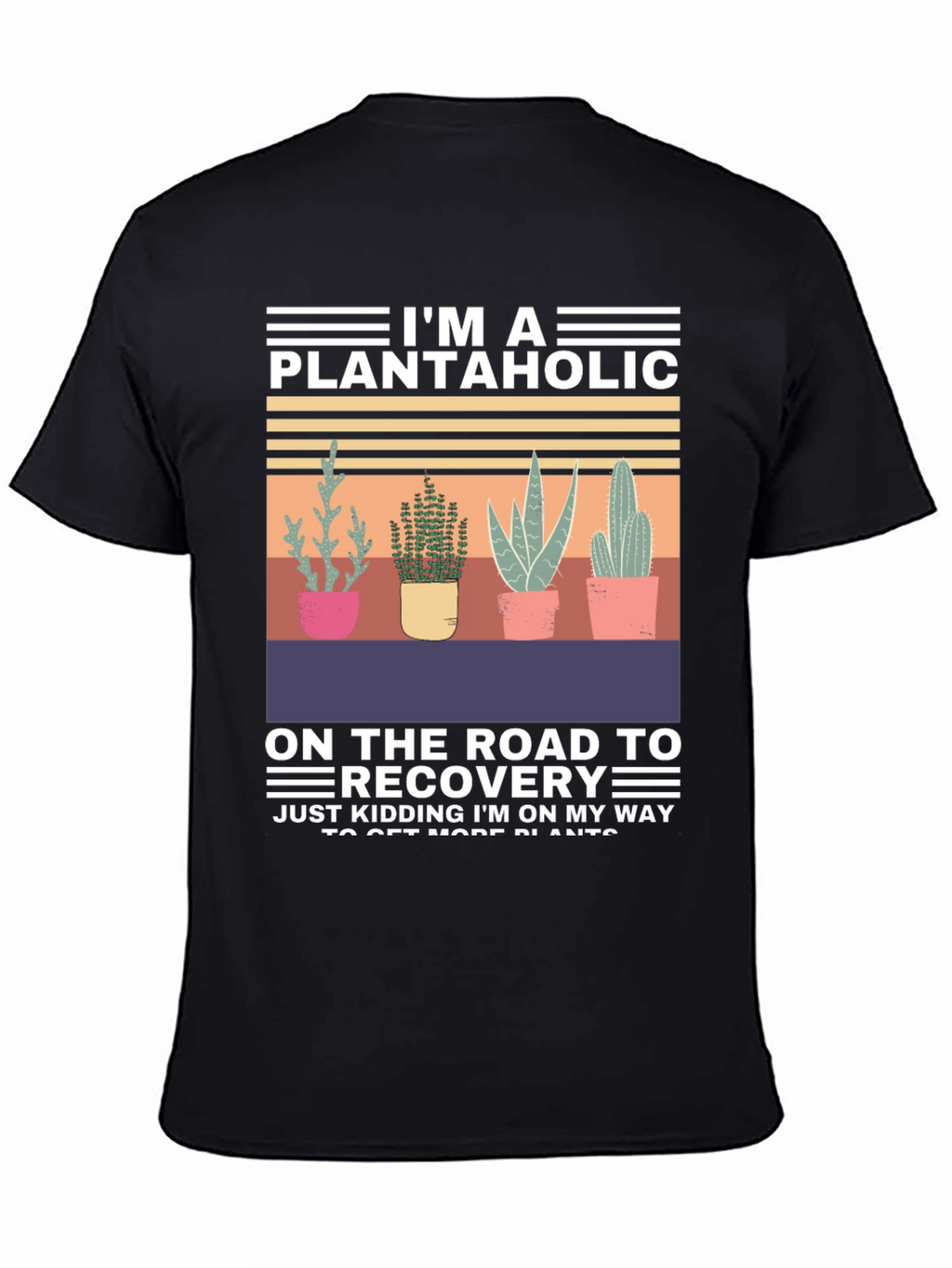 Plantaholic Graphic Tee - On the Road to Recovery