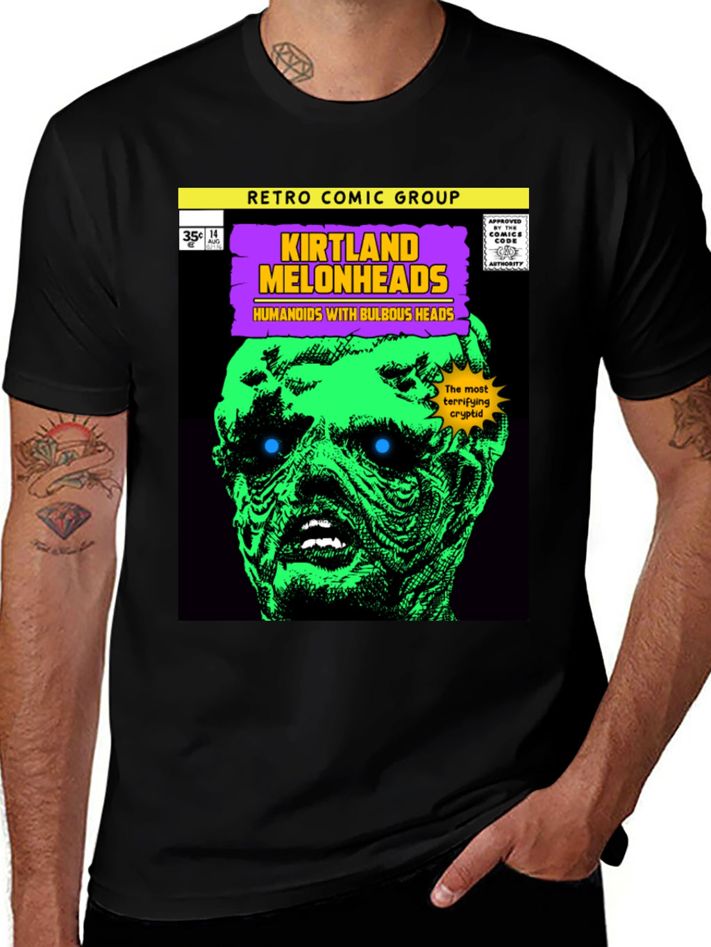 Kirtland Melonheads Comic Book T-Shirt