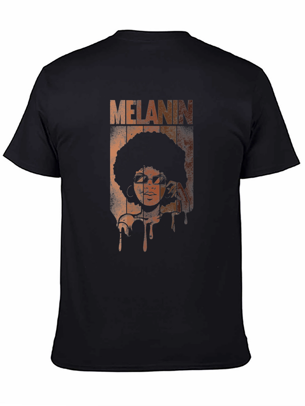 Melanin Graphic Print T-Shirt