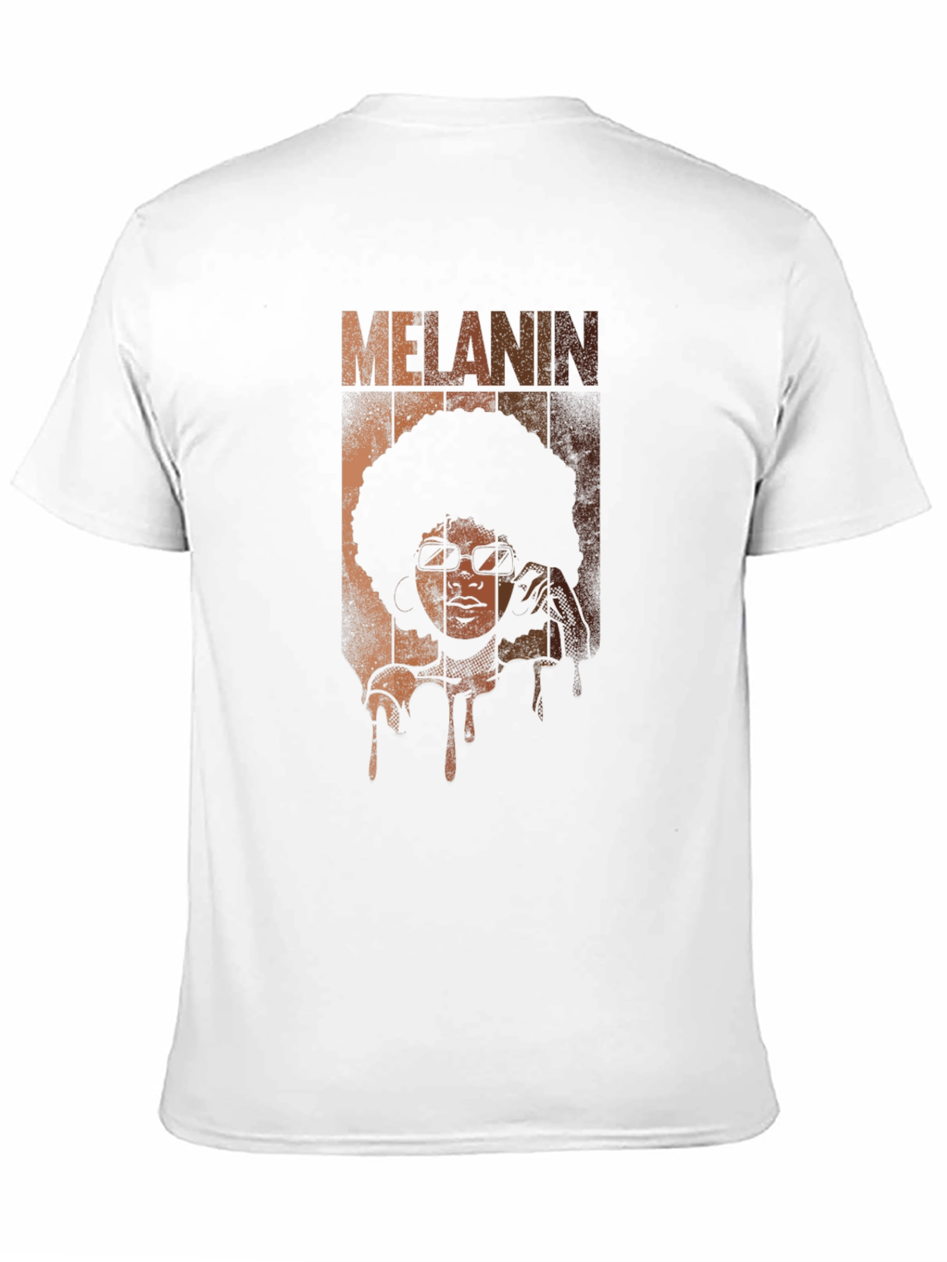 Melanin Graphic Print T-Shirt