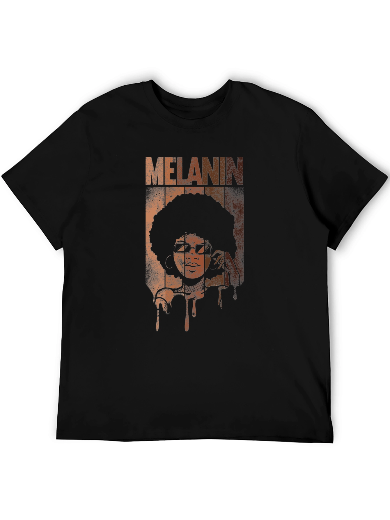 Melanin Graphic Print T-Shirt