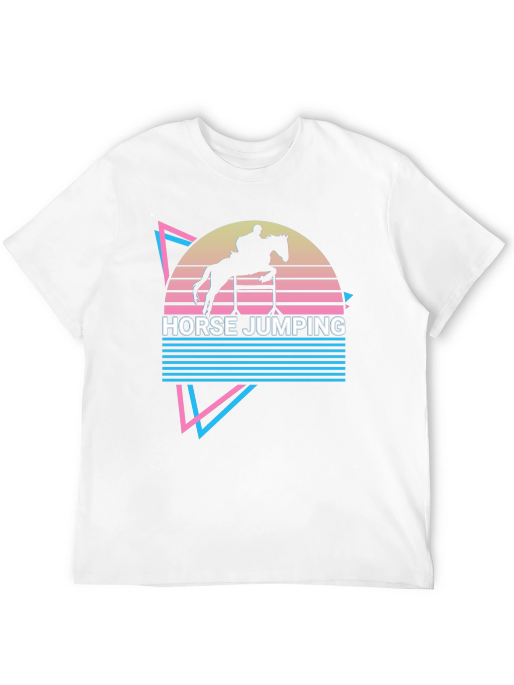 Retro Horse Jumping T-Shirt