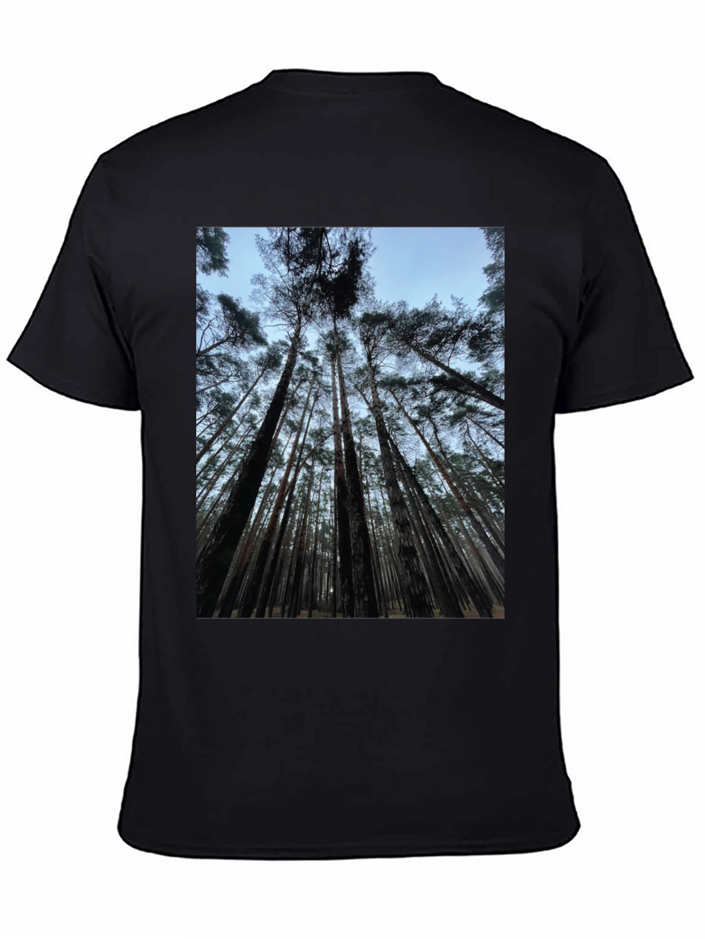 Forest Canopy Black T-Shirt