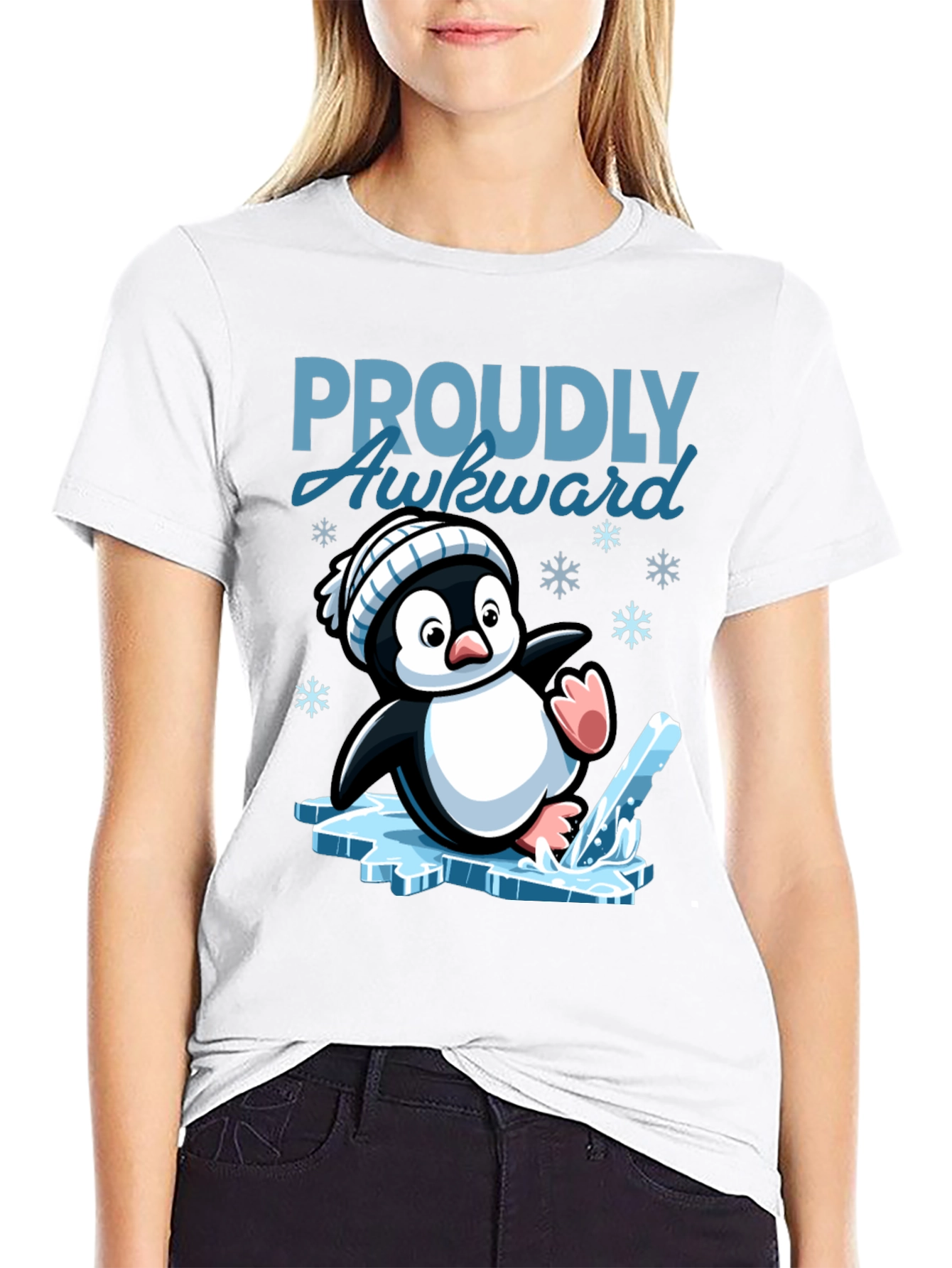Proudly Awkward Penguin T-Shirt