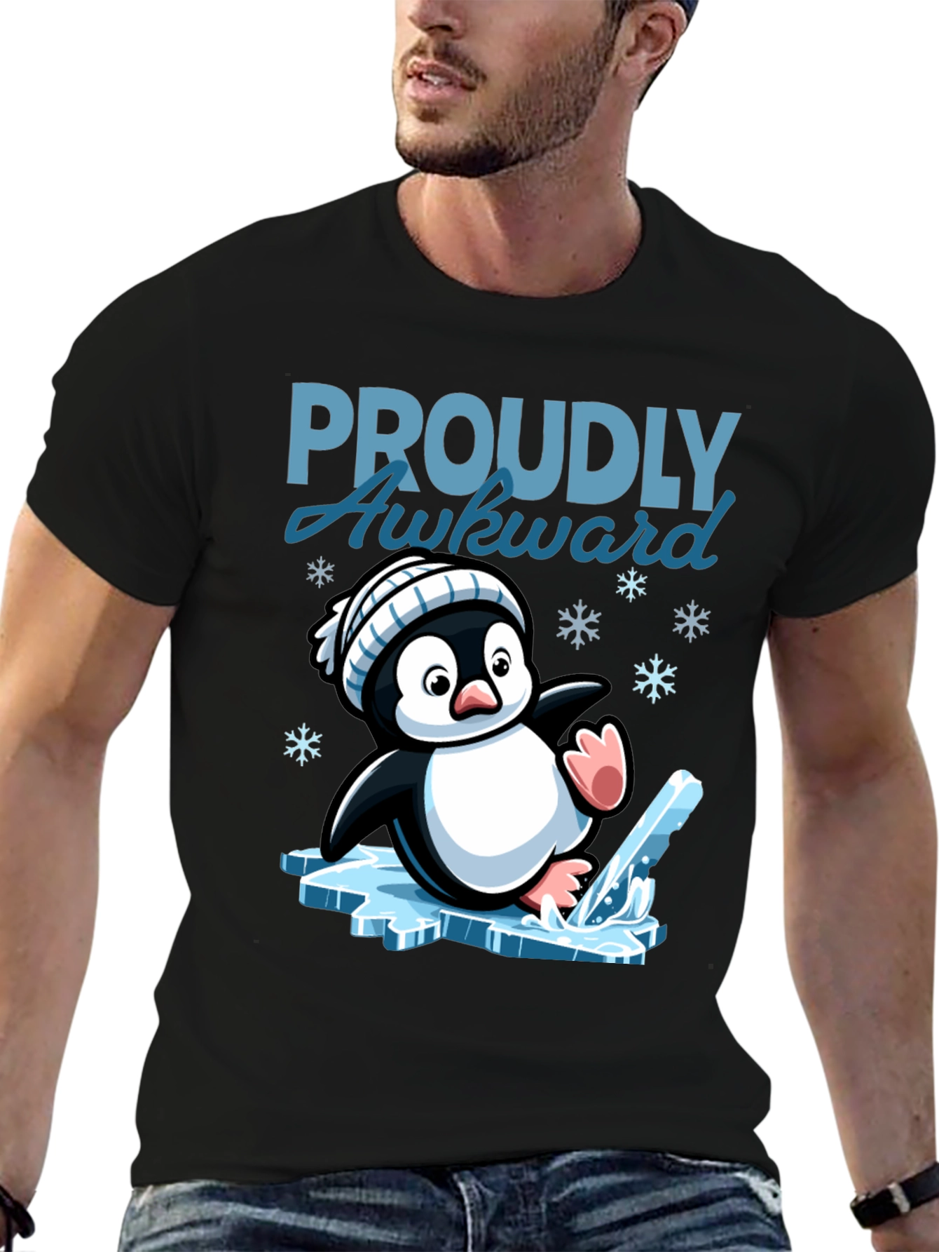 Proudly Awkward Penguin T-Shirt