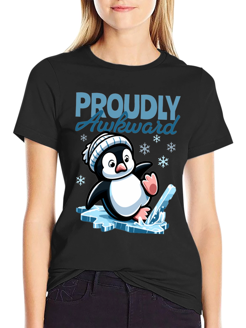 Proudly Awkward Penguin T-Shirt