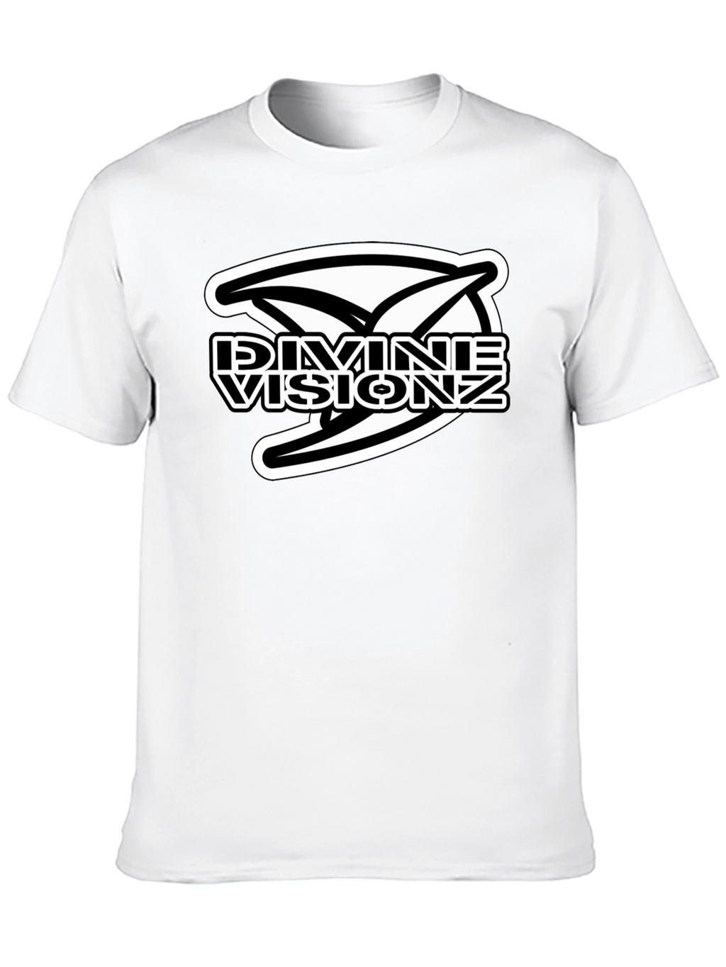 Divine Visionz Graphic Black T-Shirt