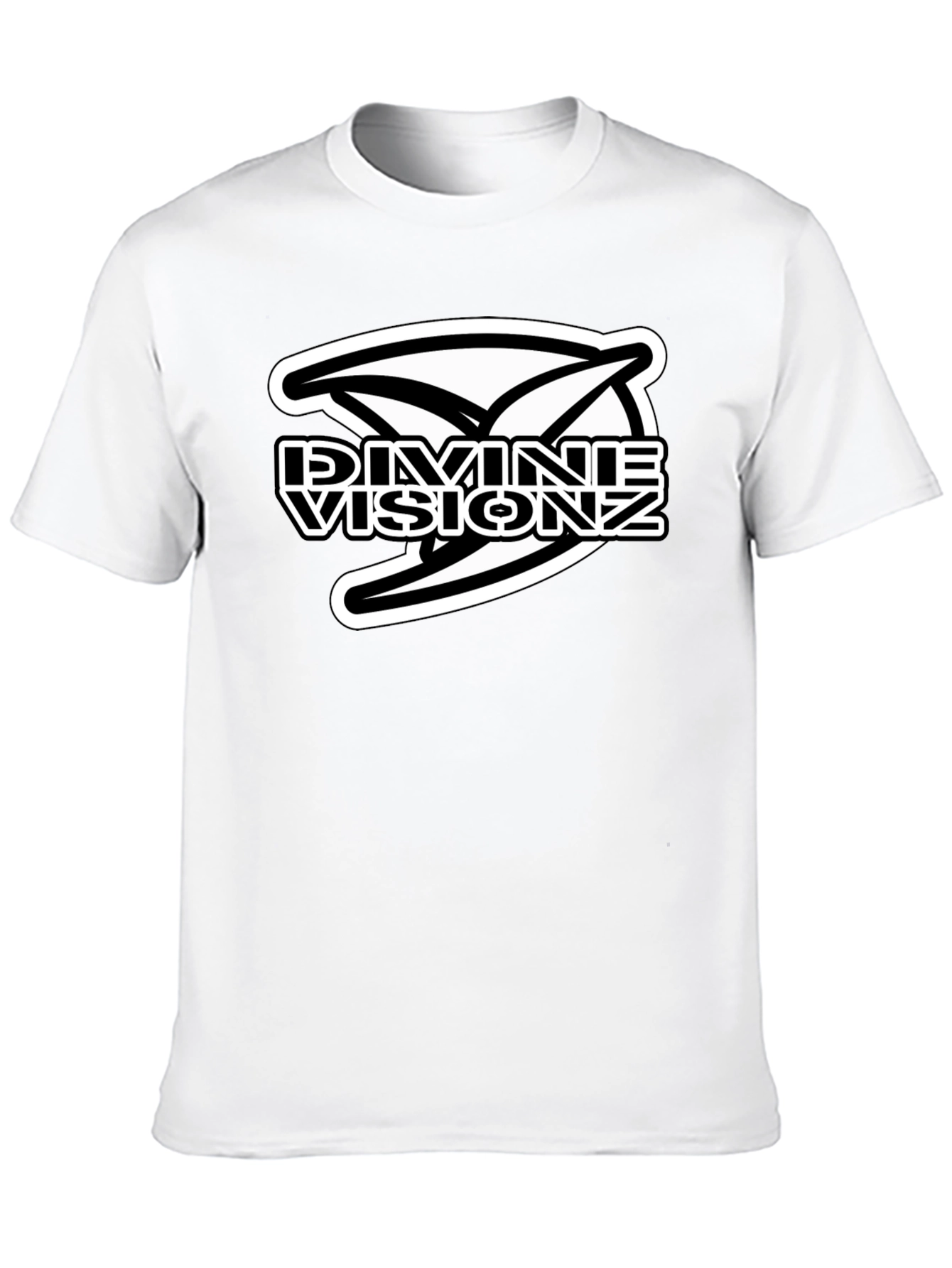 Divine Visionz Graphic Black T-Shirt