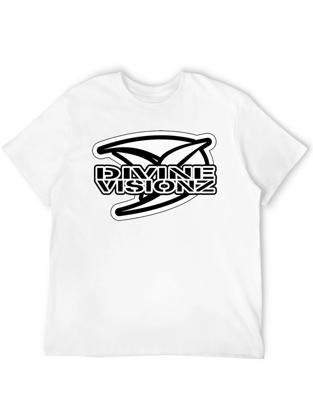 Divine Visionz Graphic Black T-Shirt