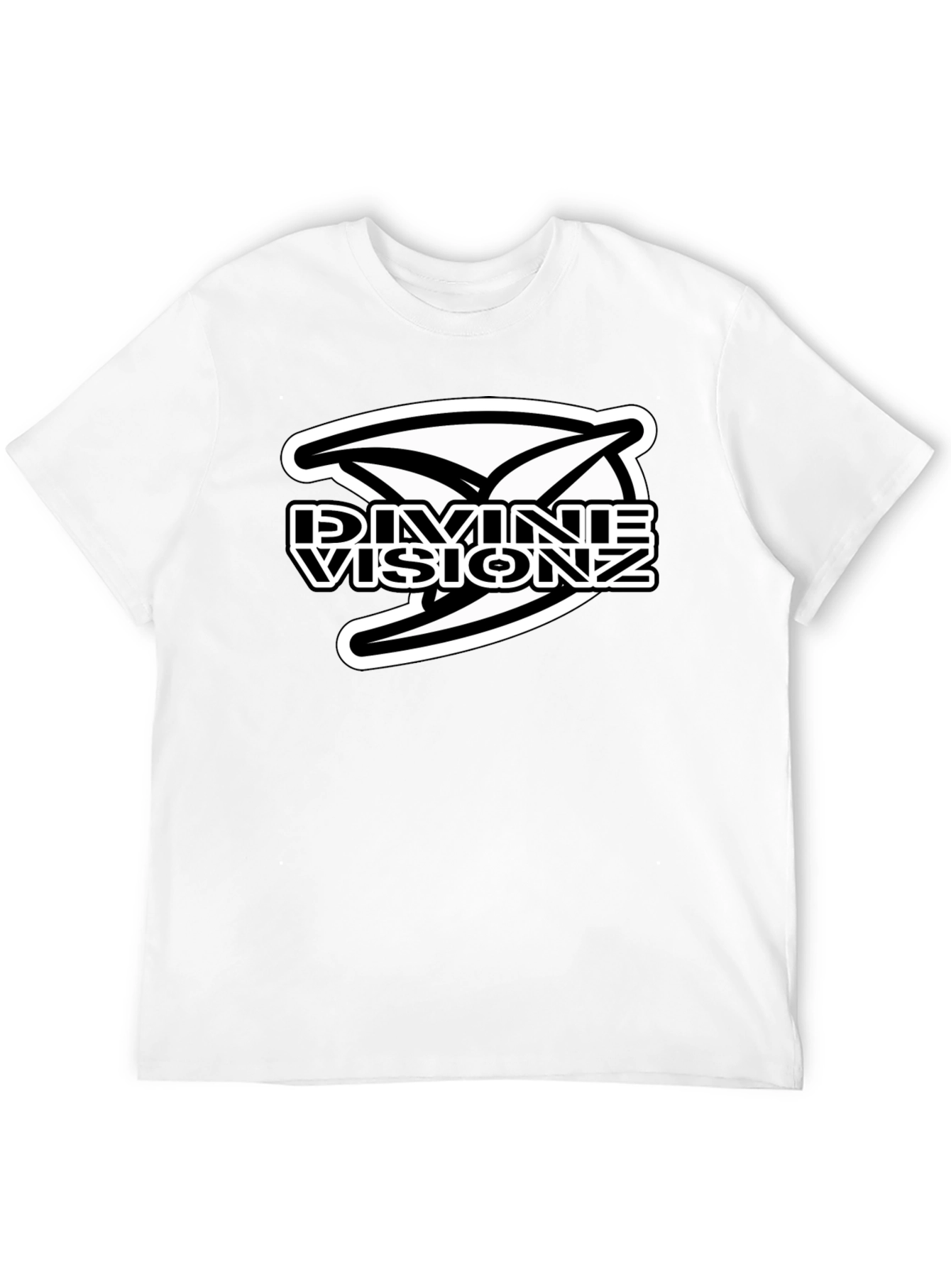 Divine Visionz Graphic Black T-Shirt