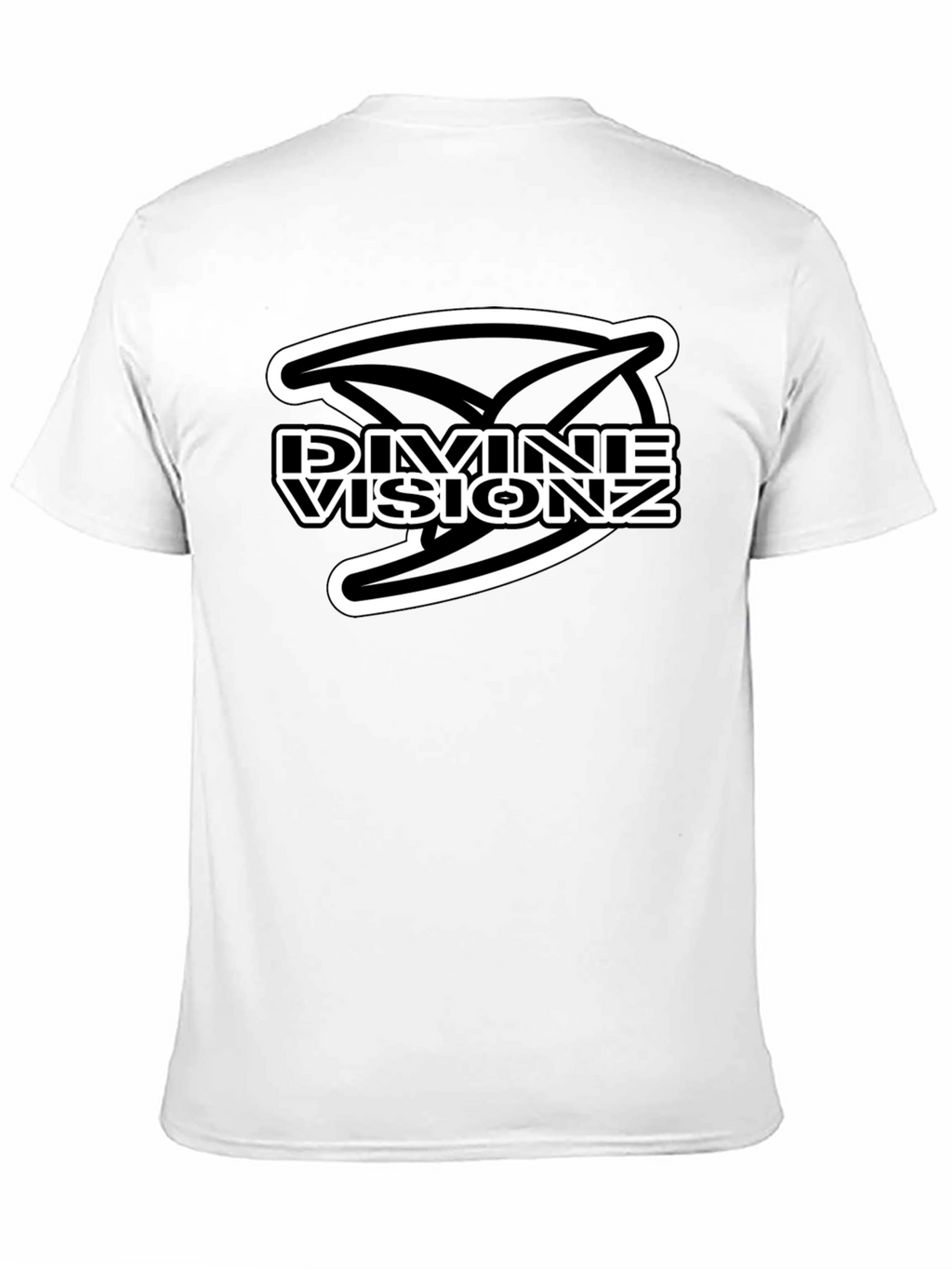Divine Visionz Graphic Black T-Shirt