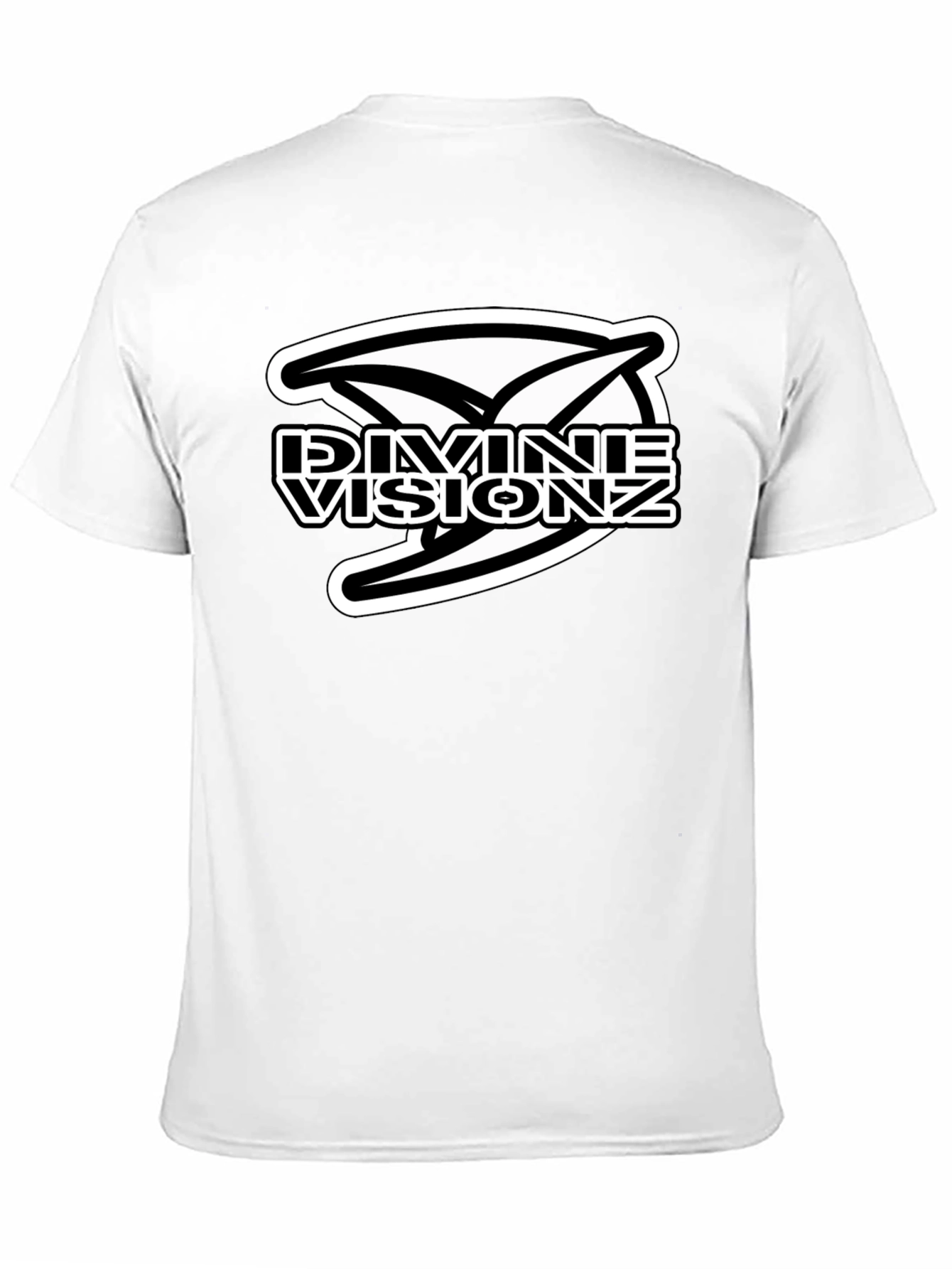 Divine Visionz Graphic Black T-Shirt