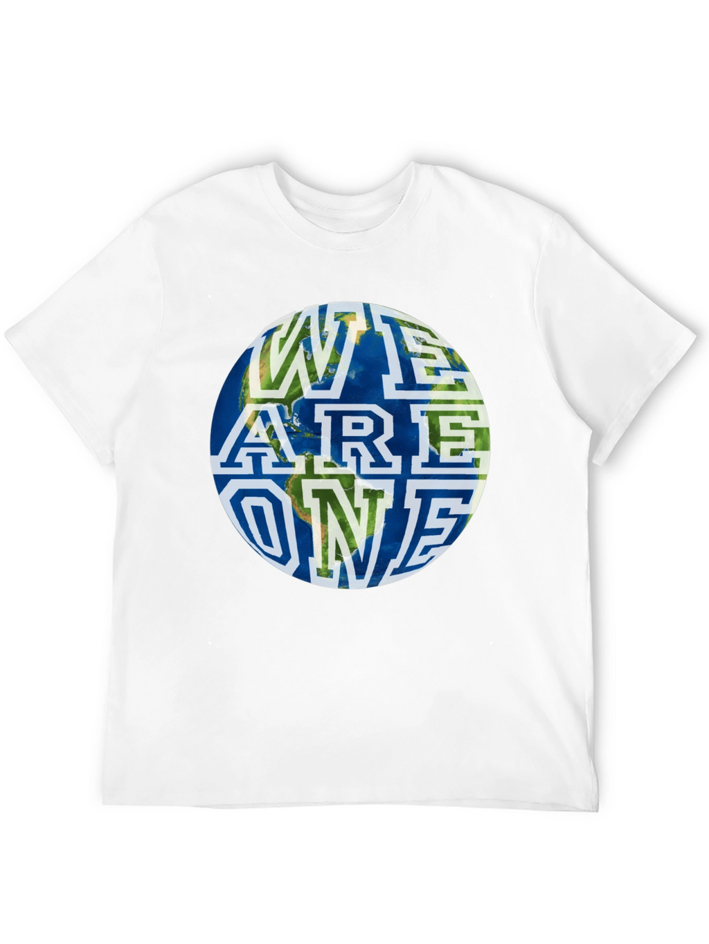 Unity Earth Graphic Tee - Black Cotton Blend