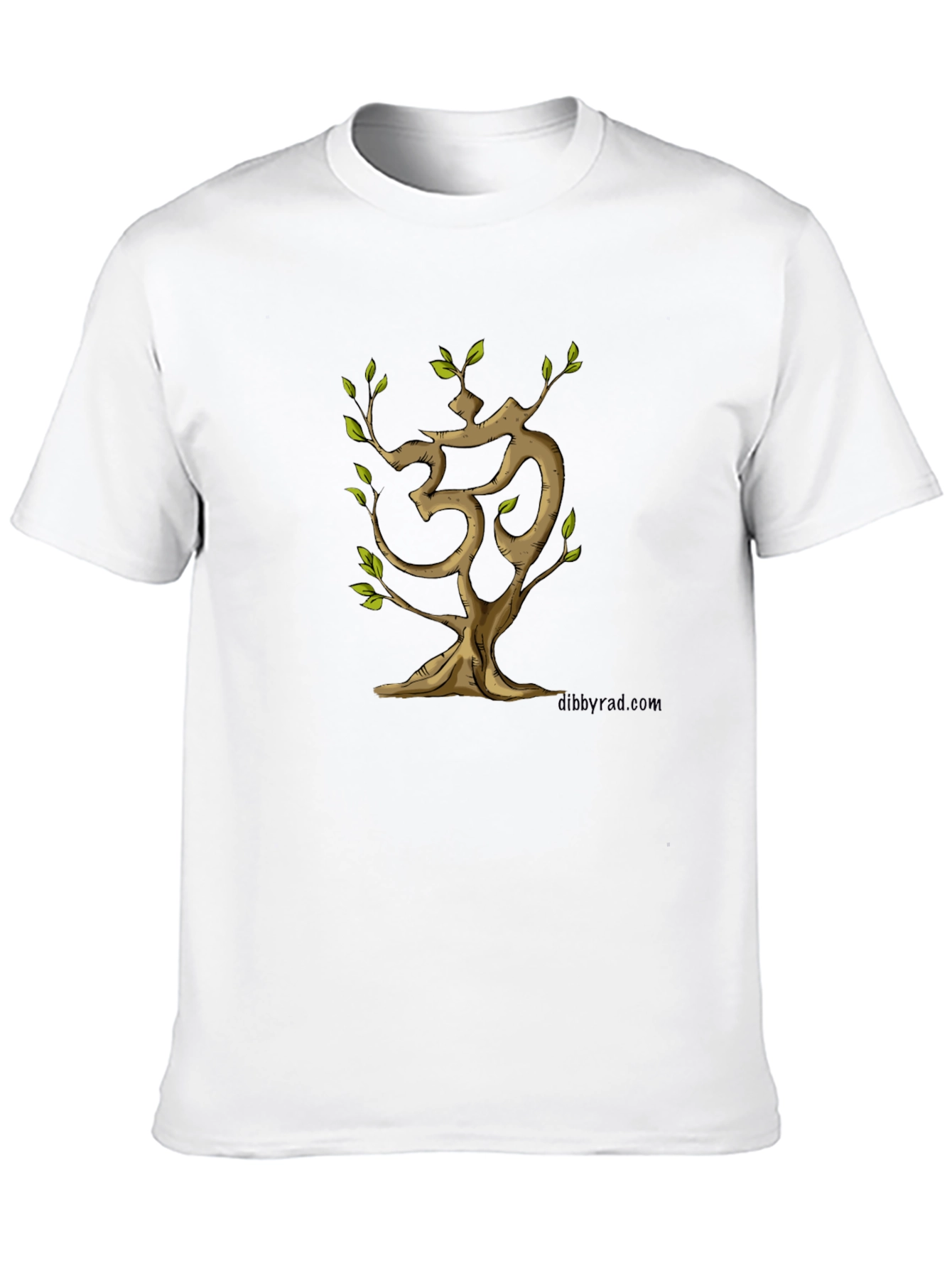 Om Tree Graphic Tee - Spiritual Comfort