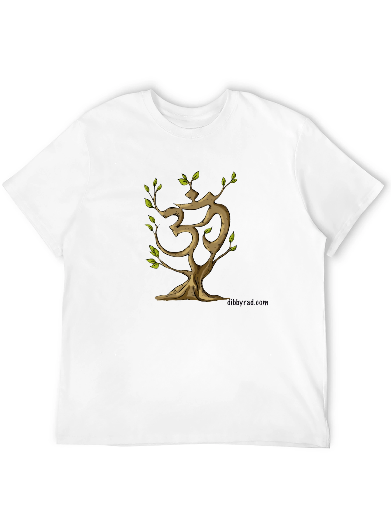 Om Tree Graphic Tee - Spiritual Comfort