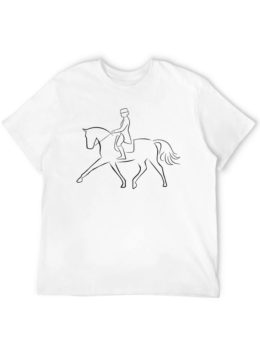 Equestrian Rider T-Shirt - Horseback Riding Design Tee