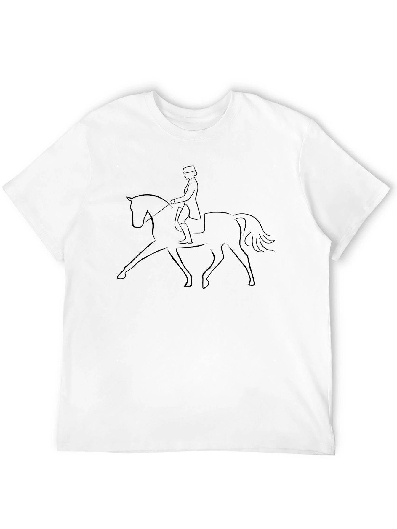 Equestrian Rider T-Shirt - Horseback Riding Design Tee