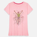 cyclist finish line art expresionist