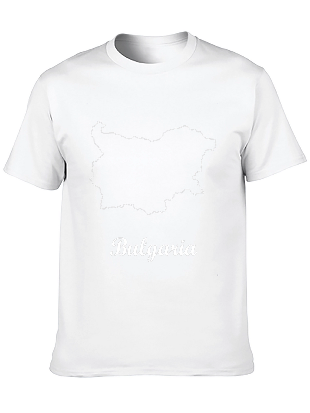 Bulgaria Map Black T-Shirt - Country Pride!