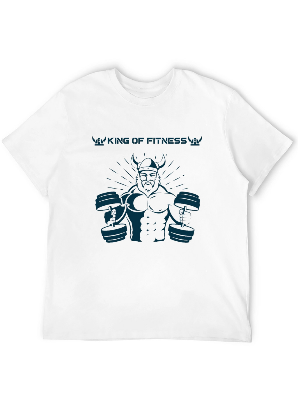 King of Fitness Viking Black T-Shirt