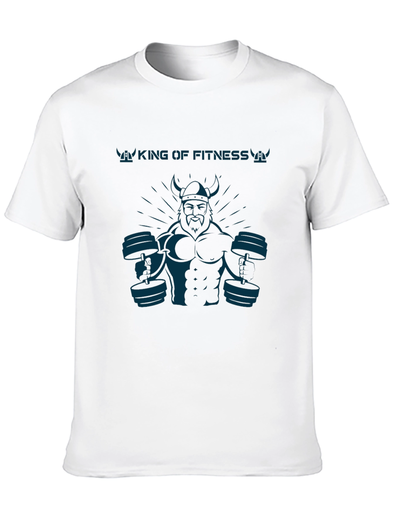 King of Fitness Viking Black T-Shirt