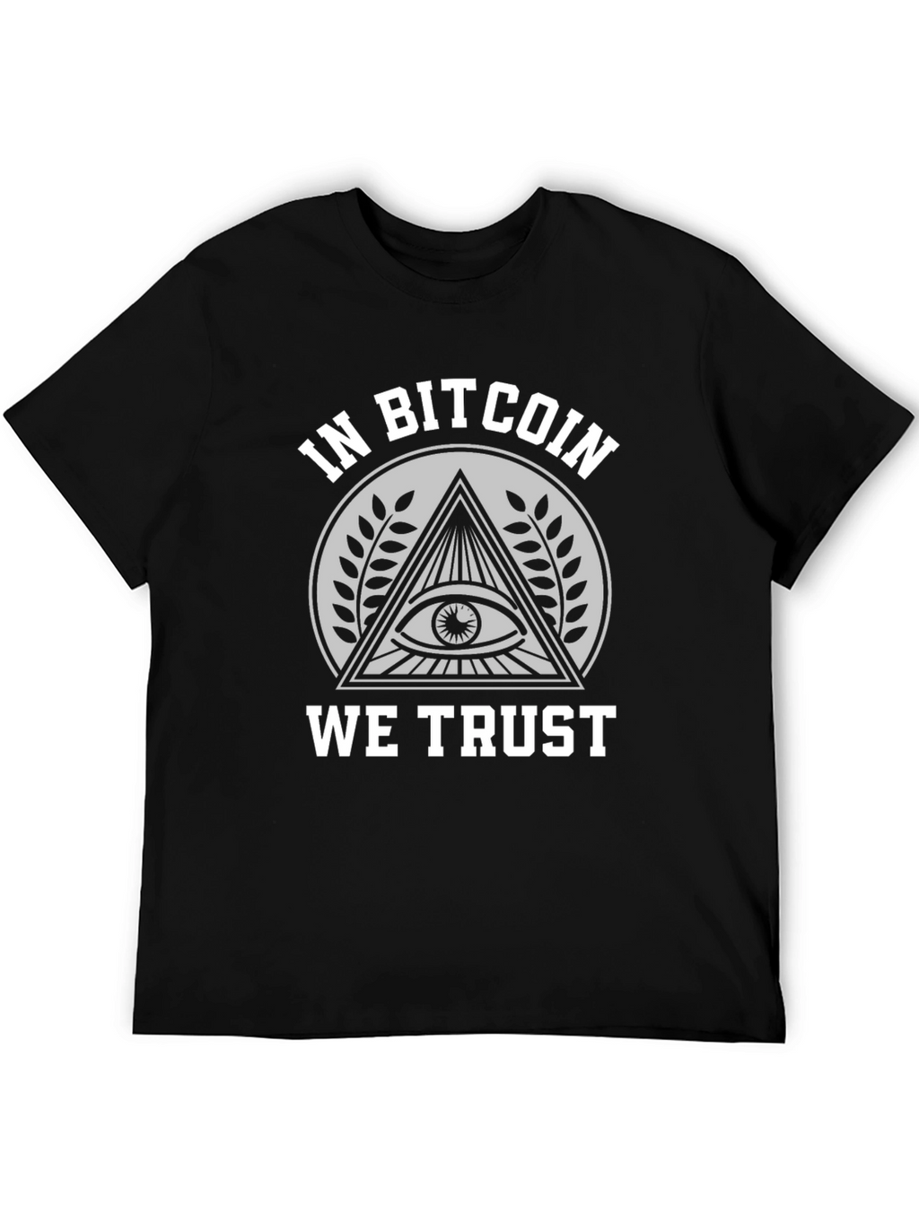 In Bitcoin We Trust T-Shirt - Crypto Currency Tee