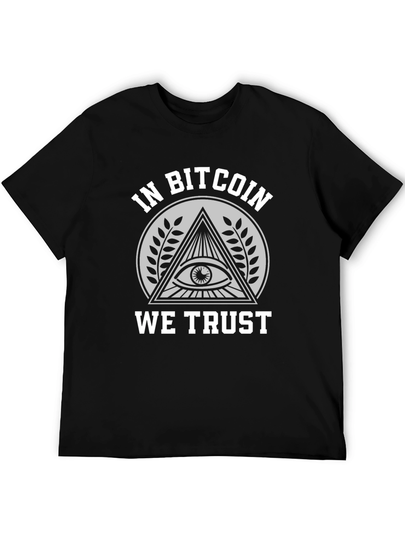 In Bitcoin We Trust T-Shirt - Crypto Currency Tee