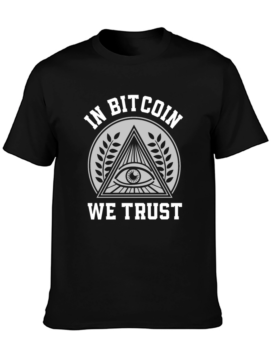 In Bitcoin We Trust T-Shirt - Crypto Currency Tee